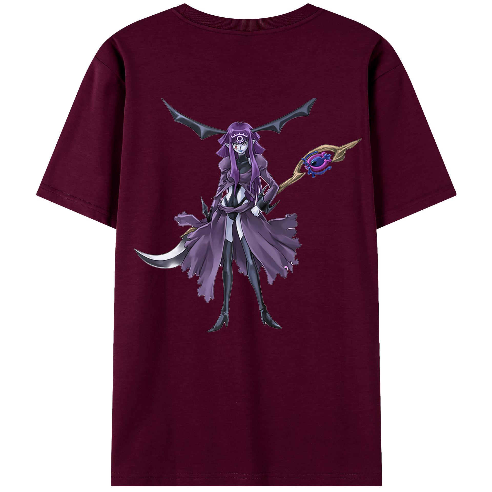 （画像用） 遊☆戯☆王 Yu-Gi-Oh! レディース半袖Tシャツ(バックプリント)